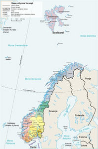 Ilustracja: Satelity wydłużyły granice Norwegii <br />
fot. MesserWoland/Wikipedia