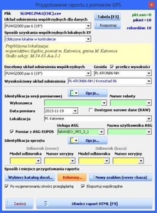Ilustracja: Nowe funkcje w oprogramowaniu do tworzenie raportów GNSS