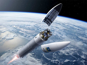 Ilustracja: Przełomowy start Galileo <br />
fot. ESA - Pierre Carril