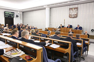 Ilustracja: Senat debatował o IIP <br />
fot. Michał Jozefaciuk/Senat.gov.pl