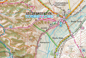 Ilustracja: Mapa Roztoczańskiego PN nagrodzona
