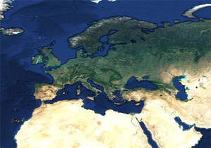 Ilustracja: Rekordowy satelitarny kontrakt UE <br />
Sentinel-2 cloudless (s2maps.eu), contains modified Copernicus data 2016 & 2017