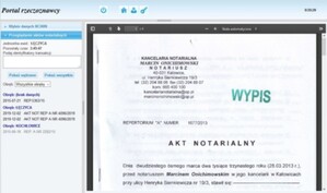 Ilustracja: Geoportal Geobidu udostępni akty notarialne