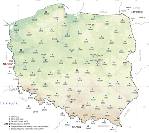 Ilustracja: Nowe systemy i dodatkowe stacje <br />
Stacje referencyjne systemu ASG-EUPOS po modernizacji