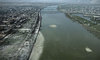 Ilustracja: Zniszczona Warszawa z lotu ptaka 