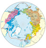 Ilustracja: Arktyczny atlas zdrowia mapą stycznia MAK