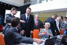 Ilustracja: <b class=pic_title>W czasie warsztatów wojewoda opolski Ryszard Wilczyński i WINGiK Marek Świetlik odwiedzili stoisko OPGK Opole</b> <br />
<br />
<b class=pic_author>fot.  Jerzy Przywara</b><br />
<br />
