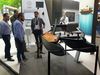 Ilustracja: <b class=pic_title>Intergeo 2019: systemy pomiarowe</b> <br />
<br />
<b class=pic_description>Na Intergeo zaroiło się w tym roku od pływających dronów. Na zdjęciu jeden z większych okazów</b> <br />
<br />
<b class=pic_author>fot.  Jerzy Królikowski</b><br />
<br />
