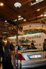 Ilustracja: <b class=pic_title>Targi INTERGEO 2013: tachimetry, niwelatory i GNSS</b> <br />
<br />
<b class=pic_description>Kolejny przykład zestawu RTK: odbiornik połączony z rejestratorem plus zewnętrzna antena. Na zdjęciu: SL300 szwedzkiej firmy SatLab. W tle: makieta mobilnego systemu skanowania tego producenta</b> <br />
<br />
<b class=pic_author>fot.  Jerzy Królikowski</b><br />
<br />
