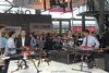 Ilustracja: <b class=pic_title>Intergeo 2015: Drony</b> <br />
<br />
<b class=pic_description>Pokaźną kolekcję bezzałogowców pokazała w tym roku japońska firma Pentax</b> <br />
<br />
<b class=pic_author>fot.  JK</b><br />
<br />
