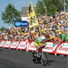 Ilustracja: Testowanie EGNOS podczas wyścigu Tour de France