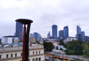 Ilustracja: Nowe stacje w sieci RtkNet <br />
Stacja RtkNet w Warszawie (fot. Art-Geo/fb)