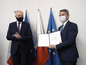Ilustracja: Nowy prezes GUM podpisuje porozumienie ws. finansowania Świętokrzyskiego Kampusu <br />
fot. GUM