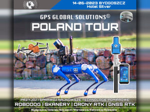 Ilustracja: Poland Tour 2023. Zapisz się, przyjdź i wygraj odbiornik MINI GGS IMU
