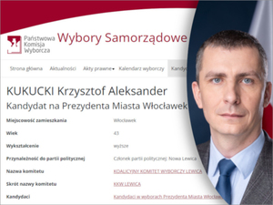 Ilustracja: [aktualizacja] Wiceminister odpowiedzialny za geodezję chce zostać prezydentem Włocławka