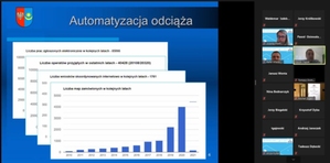 Ilustracja: Jaka jest recepta na najlepszy PODGiK i geoaplikację? <br />
Fragment prezentacji Marka Ślązaka (SP w Mińsku Maz.)