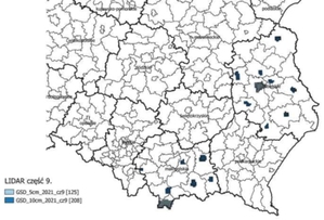 Ilustracja: GUGiK: rusza opracowanie ortofotmapy dla 35 miast <br />
Zakres cz. 9